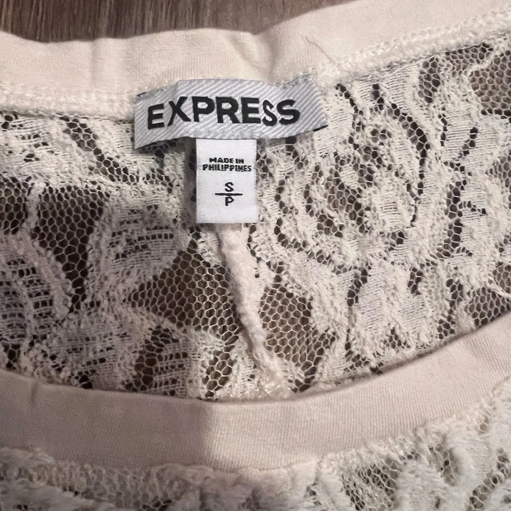 Express Floral Lace Top, small - Picture 4 of 6
